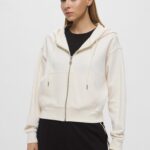 ZIP FRONT HOODIE WIT