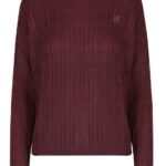 Cable Long Sleeve Crew Neck