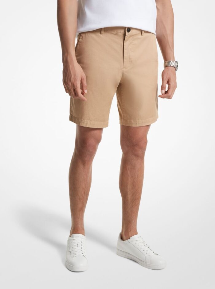 STRETCH COTTON SHORT