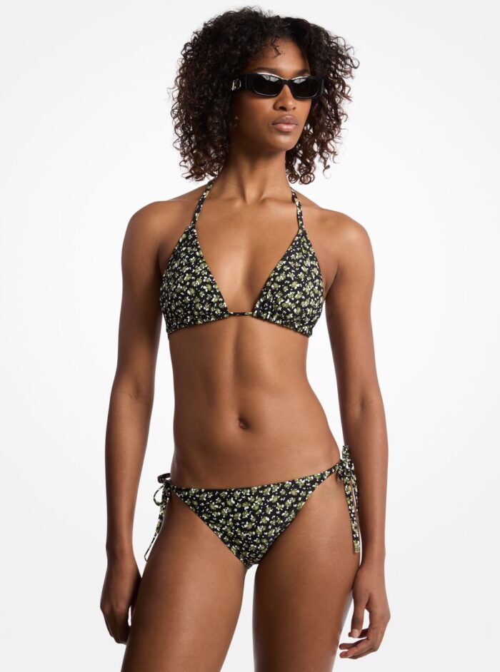 STRING TIE TRIANGLE Halter String Bikini