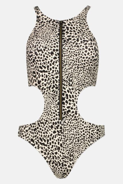 ZIP FRONT CUT OUT ON