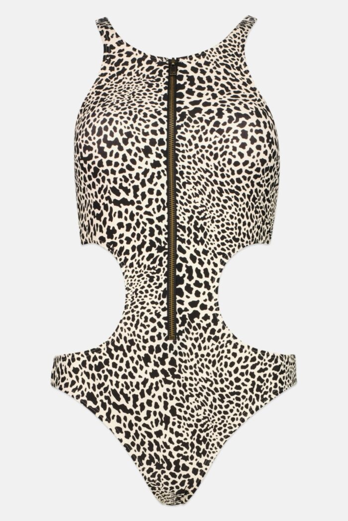 ZIP FRONT CUT OUT ON