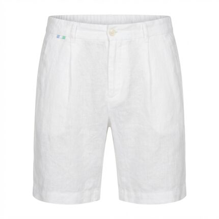 Regular Fit Linen Shorts