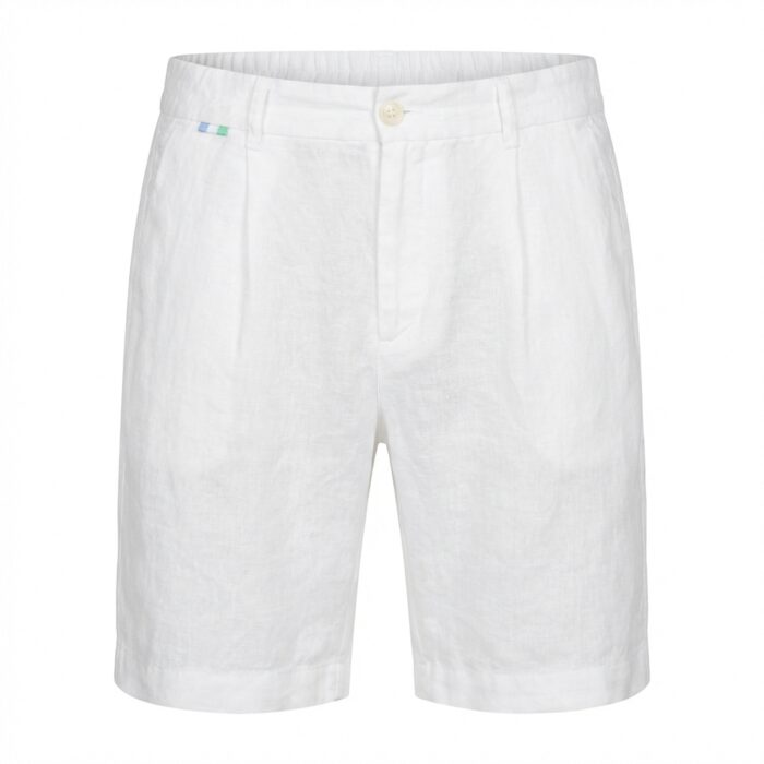 Regular Fit Linen Shorts