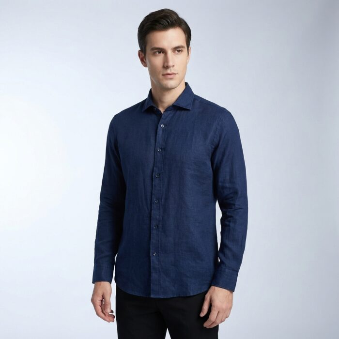 Regular Fit Linen Shirt