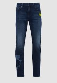 UNISEX SMILEY DENIM PANTS
