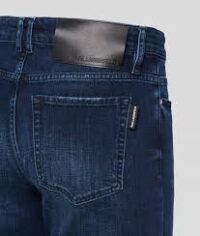 UNISEX SMILEY DENIM PANTS - Image 3