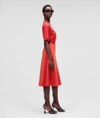 SATIN SKIRT W/ LOGO ELASTIC - Image 4