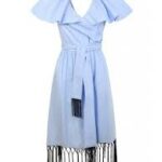 DRESS W/ FRINGING DETAIL