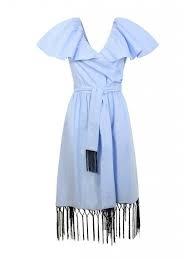 DRESS W/ FRINGING DETAIL - Image 2