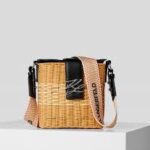 K/AUTOGRAPH WICKER CROSSBODY