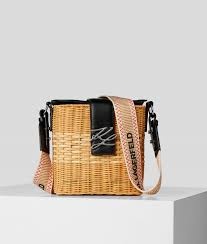 221W3022_999_1 K/AUTOGRAPH WICKER CROSSBODY - Image 1