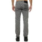 UNISEX MONOGRAM BLOCK DENIM