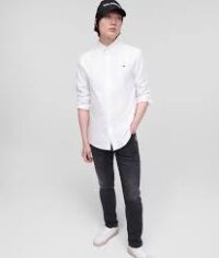 IKONIK EMBROIDERD POPLIN SHIRT - Image 2