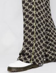 PRINTED MONOGRAM SATIN PANTS - Image 3