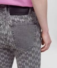 UNISEX MONOGRAM BLOCK DENIM - Image 4