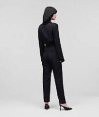 SATIN JUMPSUIT W/CAPE SLEEVES - Image 3