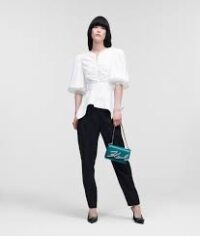 POPLIN TOP W/PEPLUM - Image 5