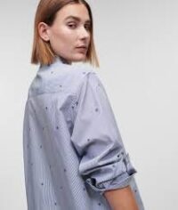 MONOGRAM STRIPE TUNIC SHIRT - Image 4