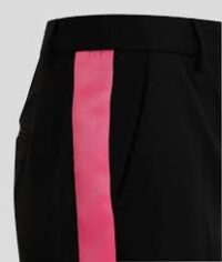 SATIN PANEL TAILORED PANTS - Image 4