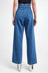 PAPERBAG DENIM PANTS - Image 3