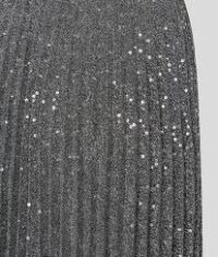 SEQUIN PLEATED SKIRT - Image 3
