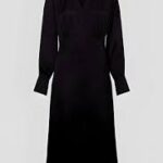 LOGO JACQUARD SHIRTDRESS