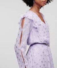 METALLIC MONOGRAM DRESS - Image 3