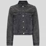 DENIM JACKET W/ RHINESTONES