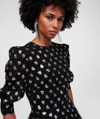 METALLIC MONOGRAM BLOUSE - Image 4