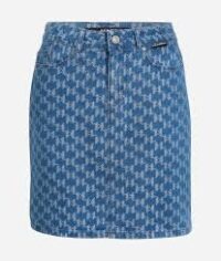 MONOGRAM JCQ DENIM SKIRT - Image 2