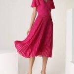 PLEATED DRESS