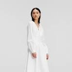 ZIP FRONT SHIRT DRESS