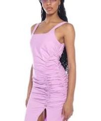 GATHERED STRETCH DRESS - Image 3