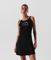 LOGO SHORT BEACH DRESS