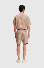 CIRCLE LOGO AOP SHORTS