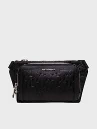 K/LOOM LEA BUMBAG