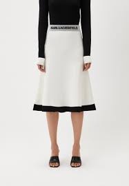 FLARED KNIT SKIRT - Image 4