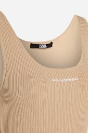 SLEEVELESS RIB KNIT DRESS - Image 3