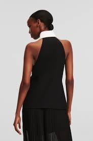 SLVLESS COLLAR & TIE TOP - Image 3