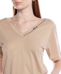 KARL SIGNATURE V-NECK T-SHIRT - Image 4