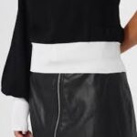 ASYMMETRICAL KNIT TOP