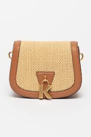 K/LOCK SP CROSSBODY RAFFIA
