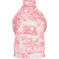 TOP TOILE DE JOUY SAUVAGE