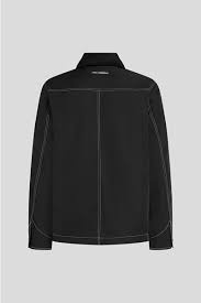 CONTRAST STITCH BOMBER JACKET - Image 2