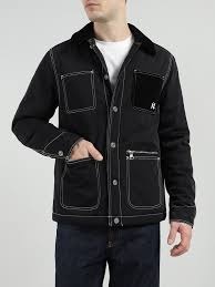 CONTRAST STITCH BOMBER JACKET - Image 3