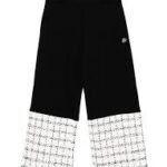 BOUCLE MIX SWEATPANTS