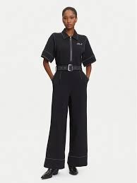 CONTRAST STITCH JUMPSUIT - Image 2