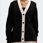 AUTOGRAPH CONTRAST CARDIGAN