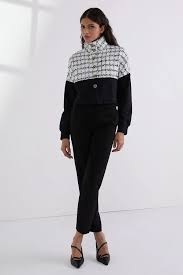 BOUCLE MIX SWEAT JACKET - Image 3